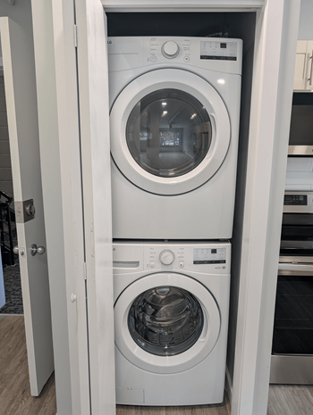 In-suite laundry
